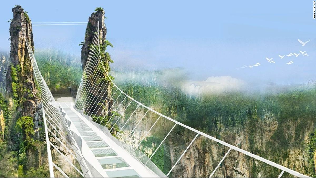 Jembatan Kaca Zhangjiajie