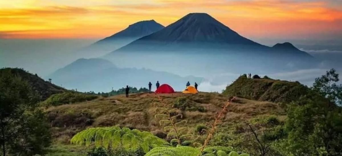 Gunung Prau Menikmati Keindahan