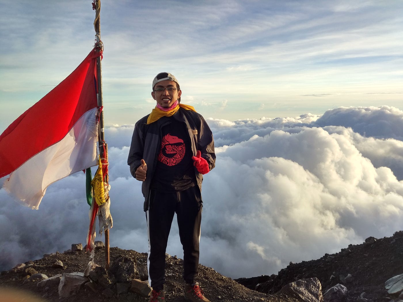 Pendaki di Gunung Semeru